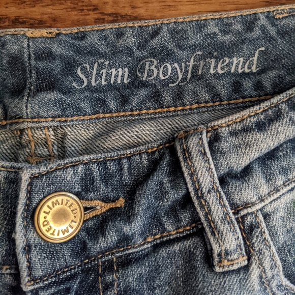 Express "the boyfriend" Cropped Jeans Women's size 4 - Picture 7 of 8